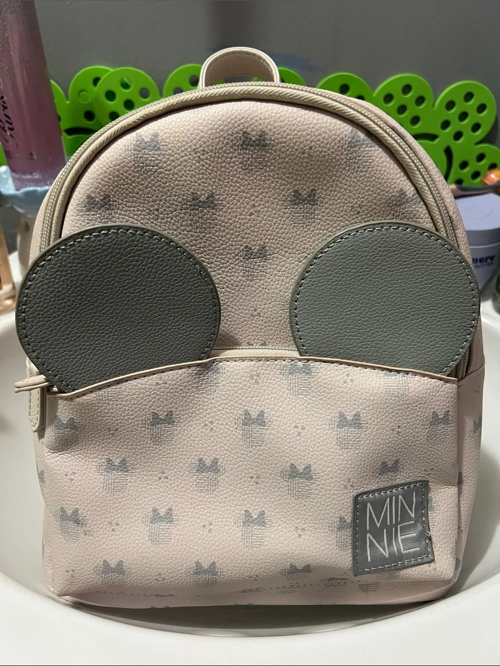 Minnie's Kids Mini Backpack with Grey Ears